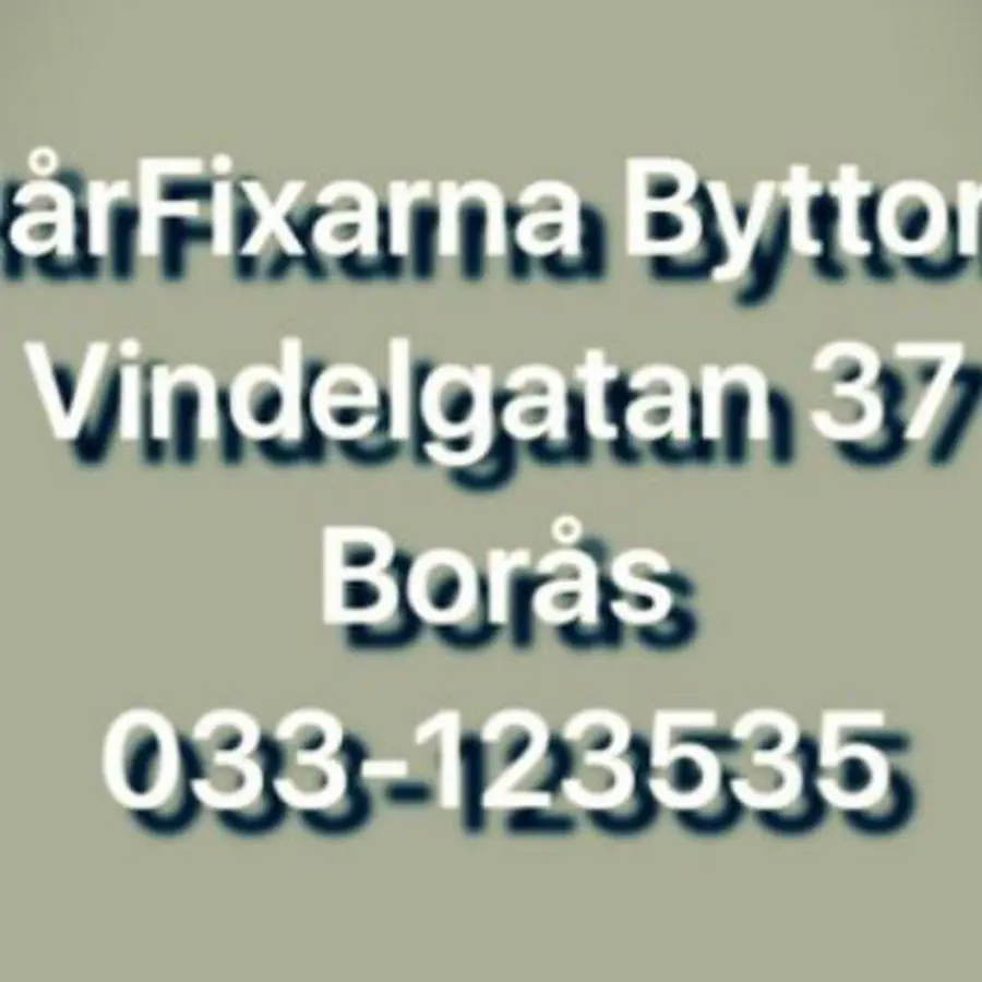 Foto från Hårfixarna Byttorp i Borås